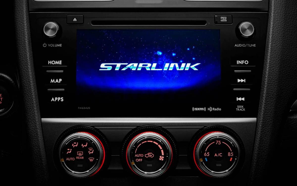 connect iphone to subaru starlink